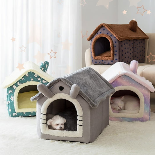 Cozy supportive pet bed for better sleep