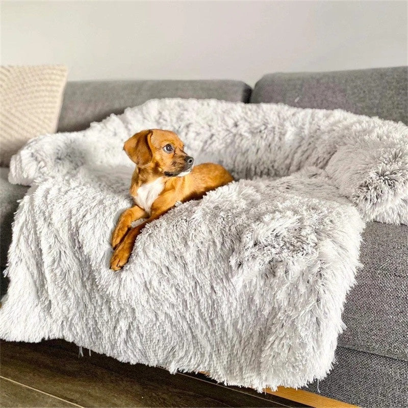 Soft Plush Dog Bed — product details