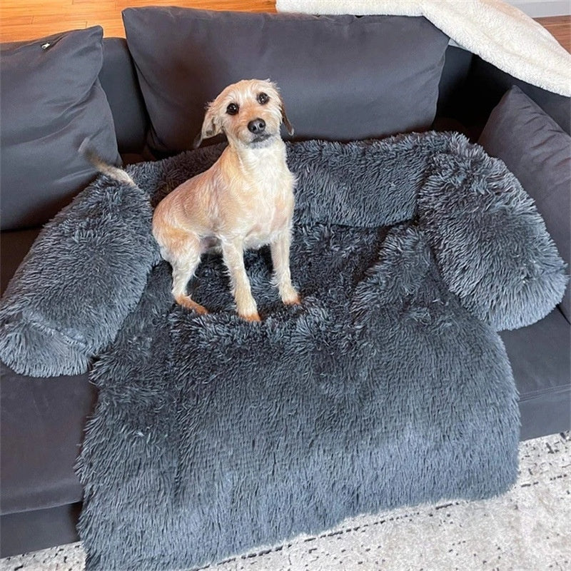 Soft Plush Dog Bed — product details